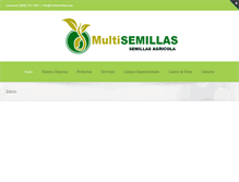 Tablet Screenshot of multisemillas.com